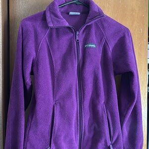 Columbia Women's Purple Fleece Jacket